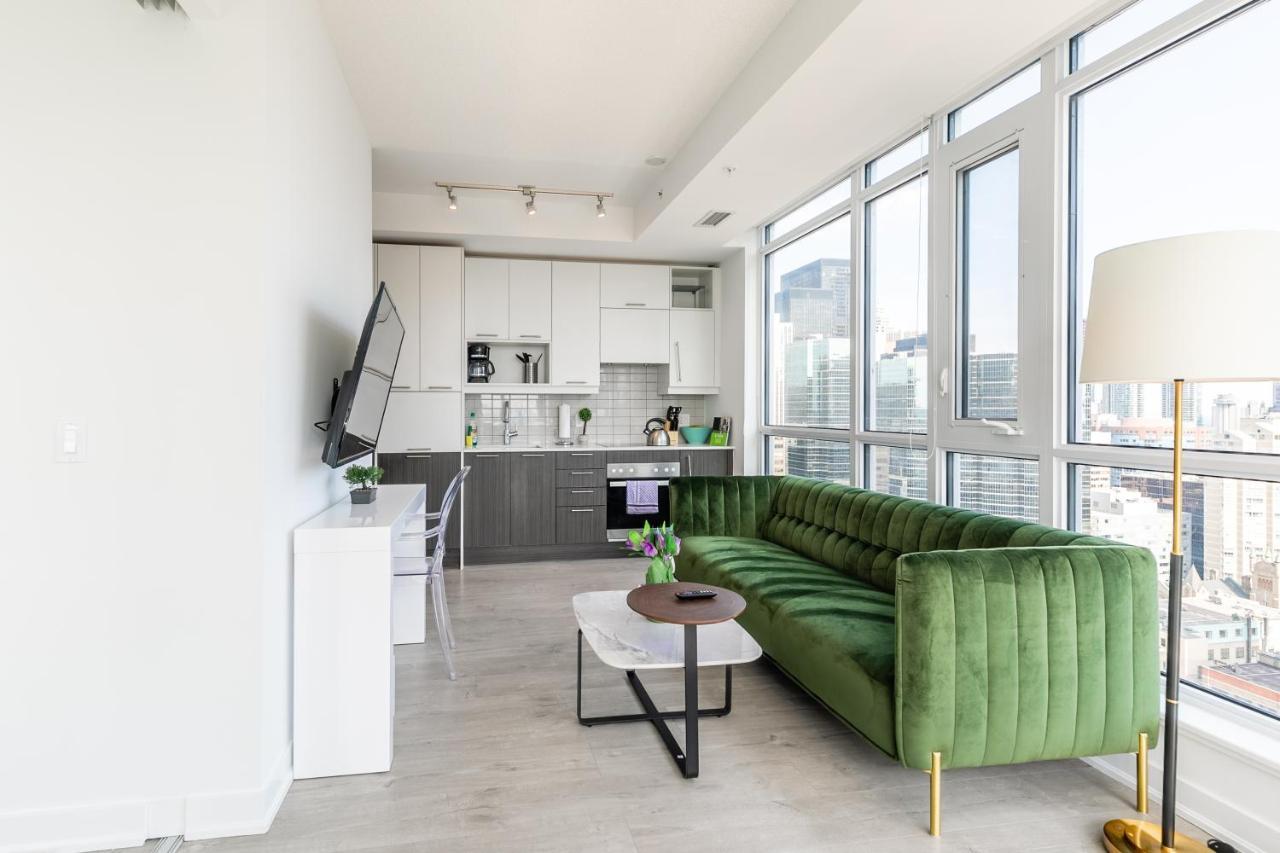 Luxury 2 Bedroom In The Heart Of Entertainment District W/ Cn Tower View Toronto Exterior photo